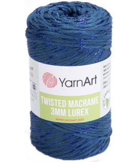 YarnArt Twisted Macrame 3MM Lurex 789
