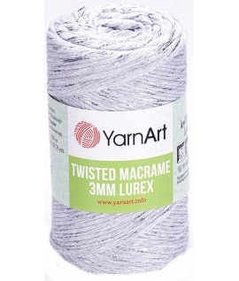 YarnArt Twisted Macrame 3MM Lurex 756