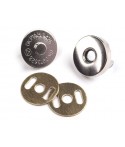 Închizatori/Capse magnetice, nichel, Ø18 mm