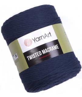 YarnArt Twisted Macrame,bleumarin,784