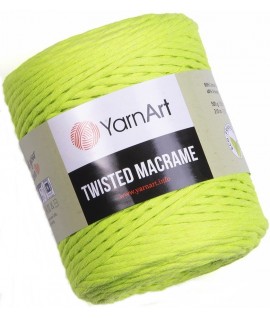 YarnArt Twisted Macrame,verde,801
