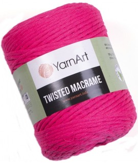 YarnArt Twisted Macrame,magenta,803