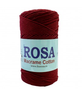 Rosa Macrame Cotton 9 visiniu