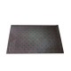 Covor intrare 3D rectangular negru/rosu - 45x75 cm