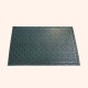 Covor intrare 3D rectangular negru/verde - 45x75 cm