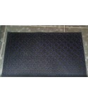 Covor intrare 3D rectangular negru/mov - 45x75 cm