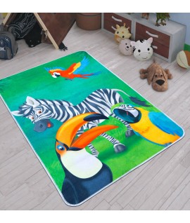Covor Copii Brillant Zebra - 100x150 cm